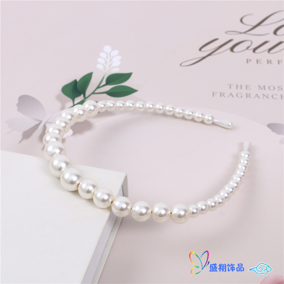 珍珠发箍复古森系超仙少女头箍百搭外出压发卡淑女气质发饰