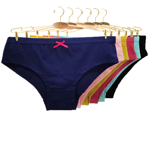cross-border solid color women‘s underwear sexy simple aliexpress supply yunmengni women‘s briefs bow shorts