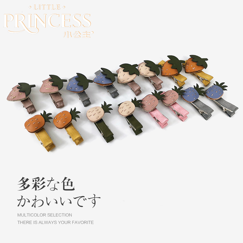 小小公主儿童时尚头饰可爱鸭嘴夹儿童小发卡女童发饰品小女孩发夹