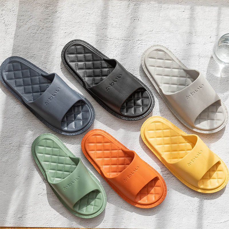 夏季家用女浴室洗澡凉拖可爱情侣室内薄地底踩屎感居家男士拖鞋68