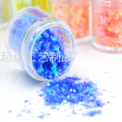 Nail Sequins Shell Paper Flower Card Candy Paper Fragments Gss Paper Colorful Fragments Crystal Mud Accessories Epoxy Accessories