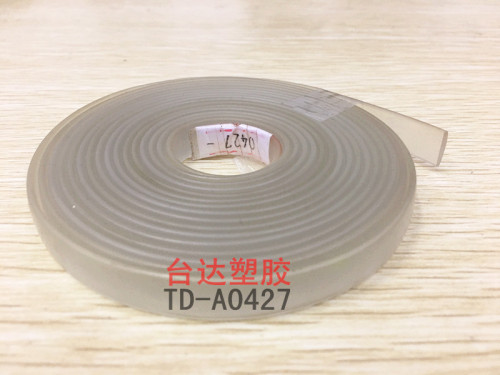 Factory Batch Discount Supply PVC Transparent Crystal Strip Shoe Accessories Parts Shoe Surface Accessories