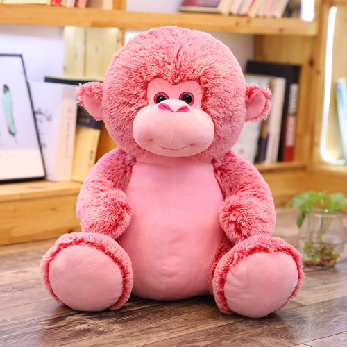 Cartoon Forest Animal Doll Sitting Elephant Monkey Doll Living Room Decoration Bed Lumbar Pillow Soothing Elephant Pillow