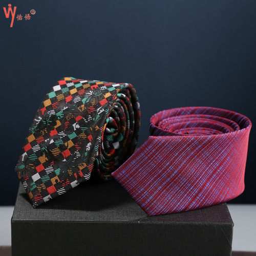 Wholesale European and American Trendy Casual Creative Pattern Design Business Gentleman Mulberry Silk Tie Business Men‘s Tie