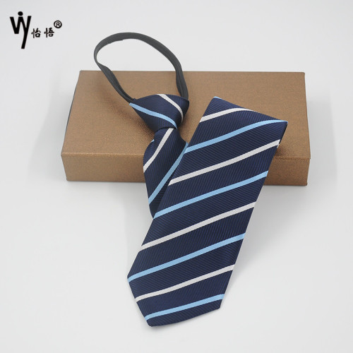 Fashion Simple Business Leisure Men‘s Arrow Zipper Tie Trendy Unique Exquisite Temperament Tie Wholesale