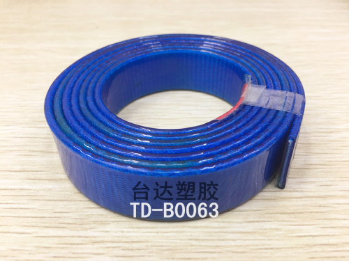 factory direct sales blue ultra-thin tpu bag nylon ribbon