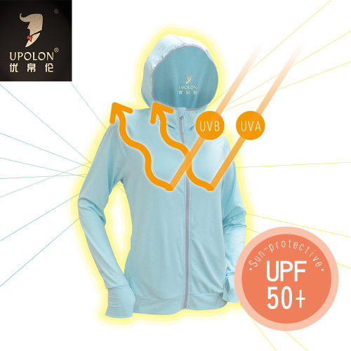 UPF50 + Sun Protection Clothing Women‘s UV Protection Breathable Ice Silk Long Sleeve Sun-Protective Clothing Men‘s Air Conditioning Shirt Baita