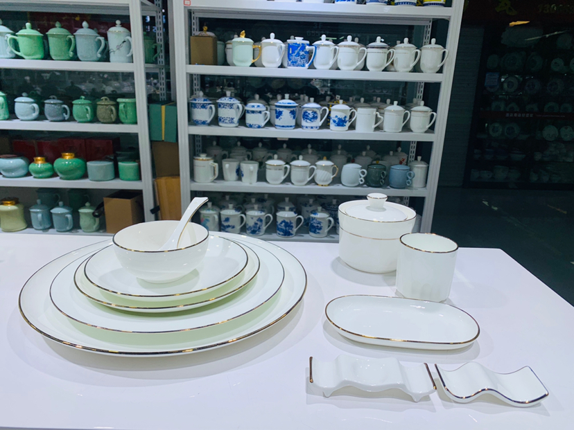 高端骨质瓷陶瓷酒店用品餐具系列