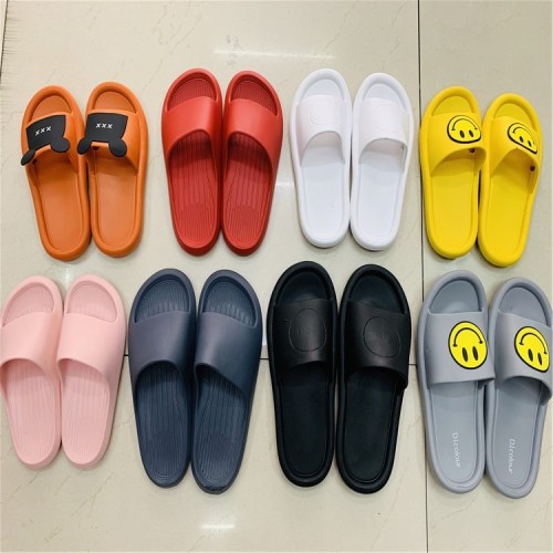 Ganji Stock Slippers High Elastic Rubber and Plastic Slippers Platform plus Stall Rubber and Plastic Slippers Fair Night Market Hot Sale
