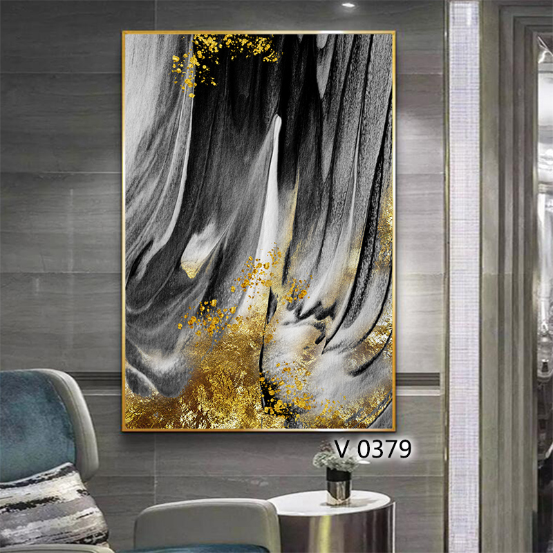 抽象火烈鸟布画油画装饰画相框壁画客厅卧室壁画餐厅壁画玄关花卉