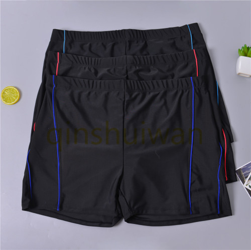 Swimming Trunks Men‘s Loose Large Size plus-Sized Hot Spring Comfortable Surface Boxer Swimsuit Men‘s Beach Pants