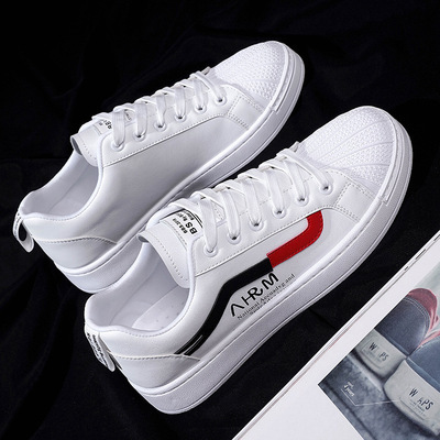 2021 spring and summer new white shoes men‘s korean-style fashionable all-match men‘s shoes breathable sneakers men‘s casual shoes