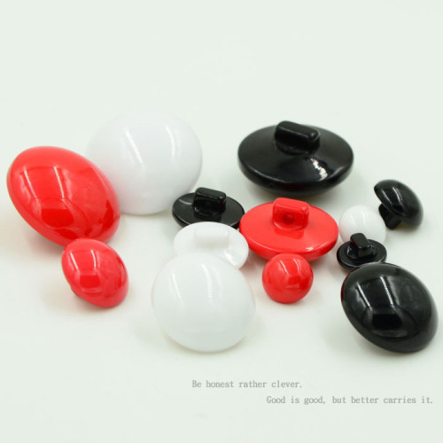 resin high-legged mushroom animal eyes overcoat and trench coat bald color arc buttons