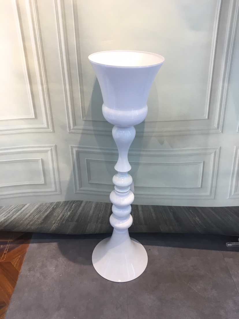 婚庆道具路引花瓶欧式美人鱼烛台烛光晚餐北欧创意蜡烛台架摆件 h