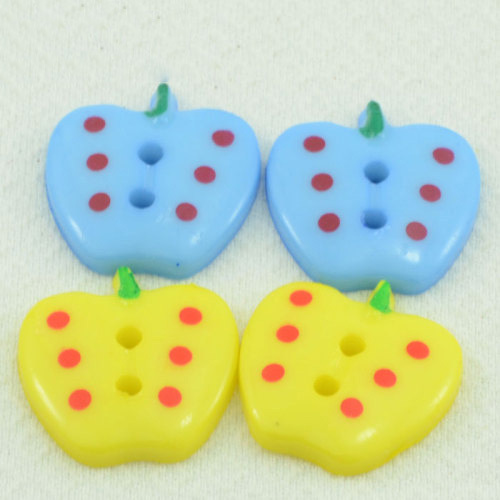Plastic Fruit Color Children Wholesale Button