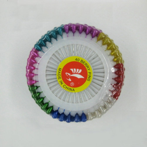 specializing in the production of plastic head pearl needle diy color positioning bead needle fixed decorative supplies
