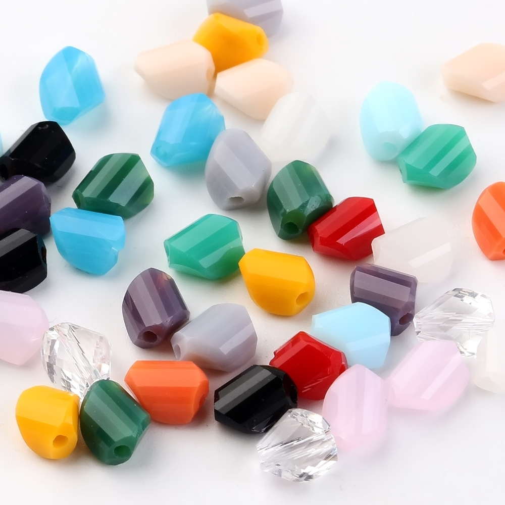 厂家批发 6MM瓷玉扭面DIY手工串珠珠帘手串手链饰品配件 散珠批发