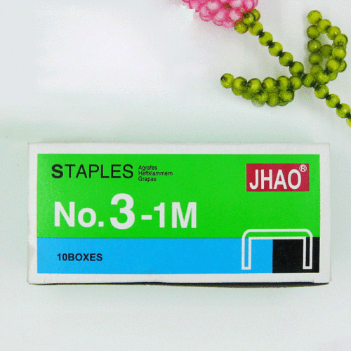Manufacturers Supply Green Boxed Staples 24/6 Staples Unified Staples