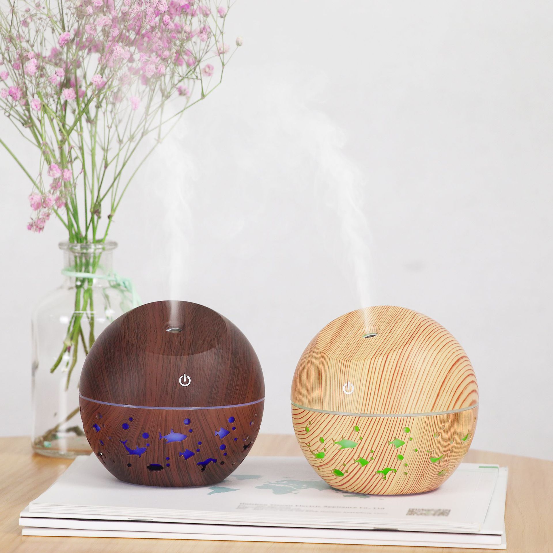 NAGOMI 创意动物加湿器迷你小夜灯香薰机 usb小家电香薰机 雾化器