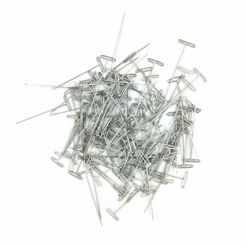 t-shaped pin fixing needle big head needle steel needle ribbon needle