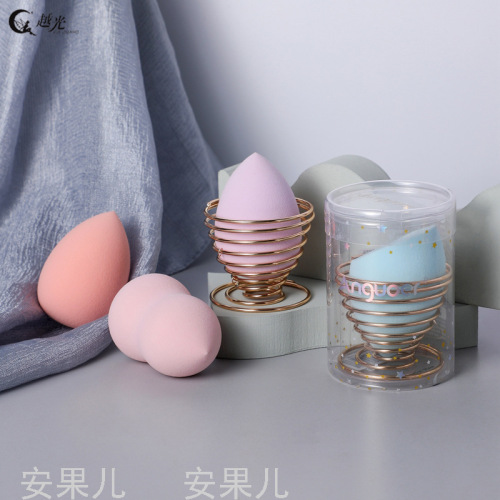 more light a + beauty egg super soft do not eat powder oblique cut makeup egg beauty egg bracket powder puff