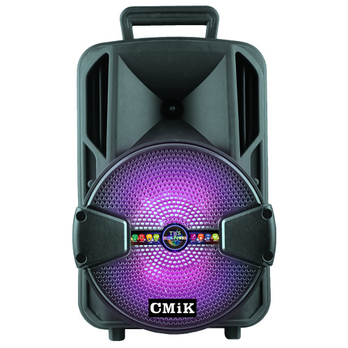 8-inch outdoor square dance speaker bluetooth high-power portable trolley battery audio home card u disk