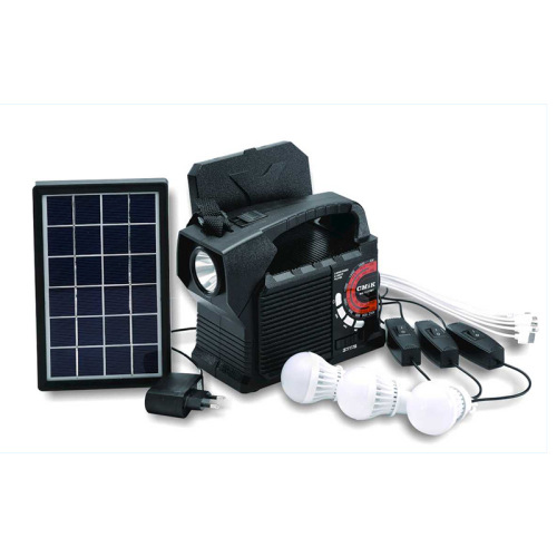 cmik outdoor solar energy storage power solar bluetooth speaker radio charging mobile phone mobile lighting system