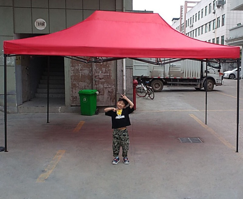 3*4.5 windscreen tent advertising isolation outdoor four-legged folding awning four-corner epidemic prevention canopy stall