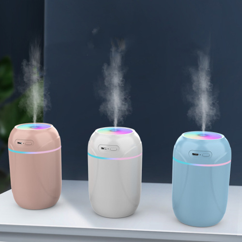 new creative colorful cup humidifier home car usb mute large mist volume air humidifier cross-border exclusive