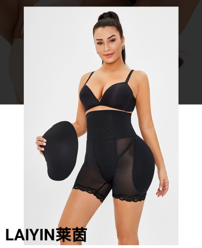 butt lifter plus size high waist fengqi sponge pad hip-lifting pants body shaping underwear is not returned