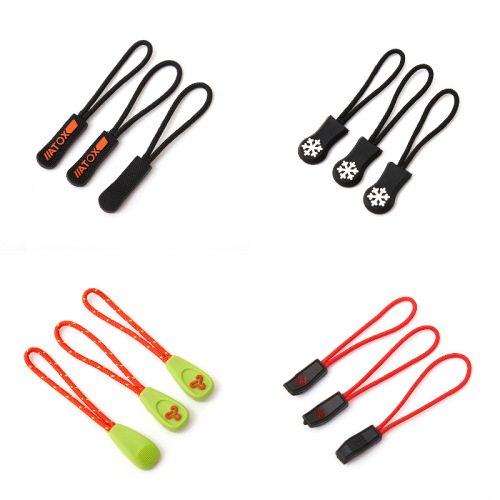 backpack zipper head tail rope injection pull head zipper head customized pvc rope pull head rope pull piece factory wholesale