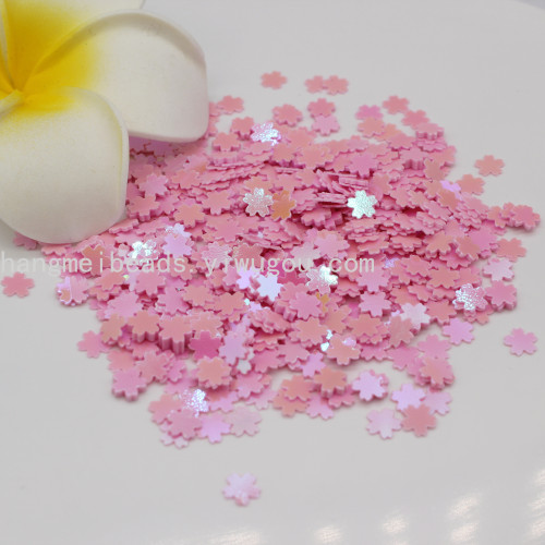 5mm Cherry Blossom Sequins Filled Sequins DIY Beads