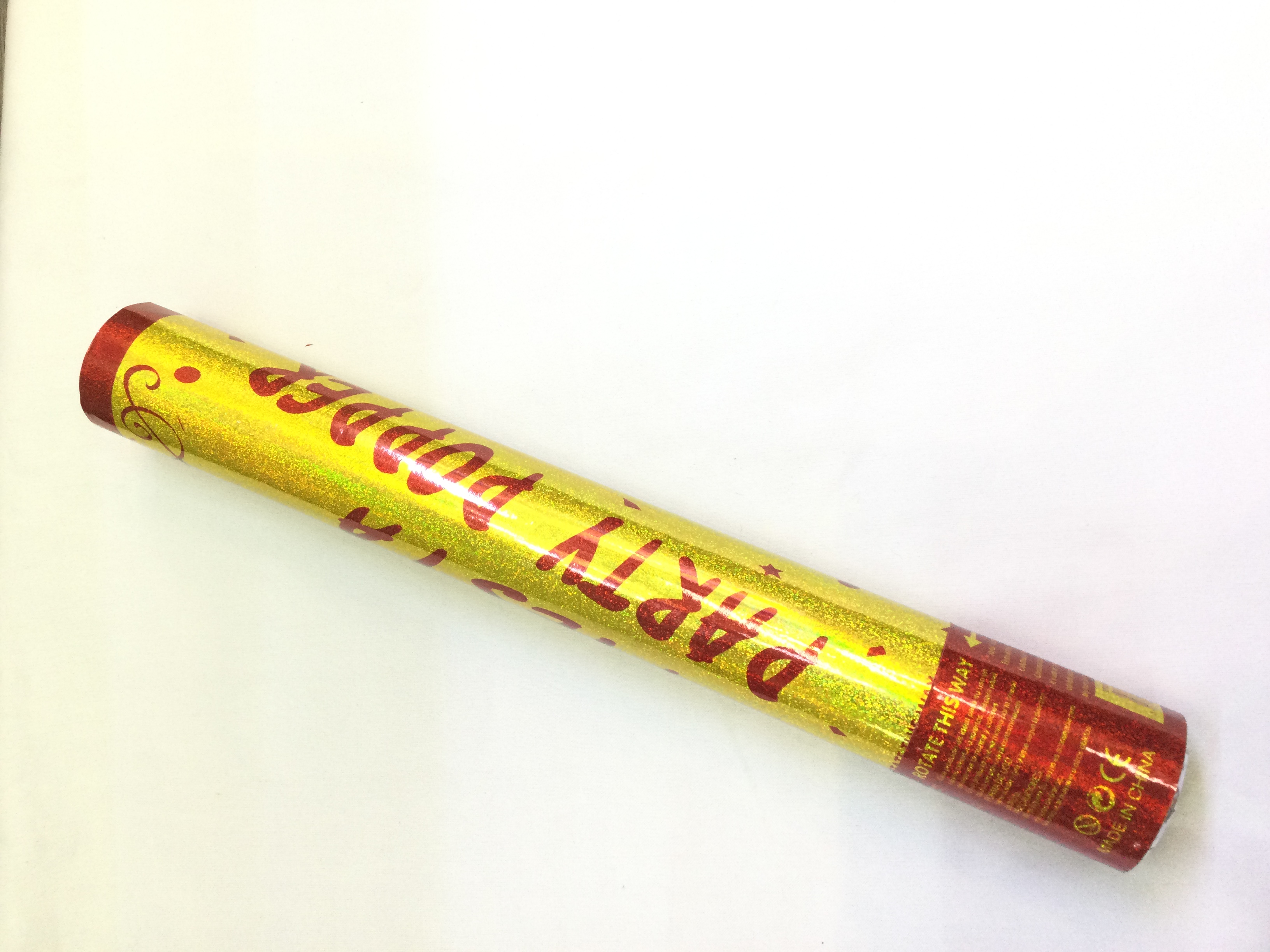 礼炮礼花按钮旋节日用品手持定制纸管透明管五彩纸屑花瓣结婚生日