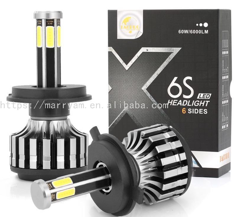 亮丽LED汽车大灯Headlight跨境通用led汽车大灯汽车led大灯泡车灯