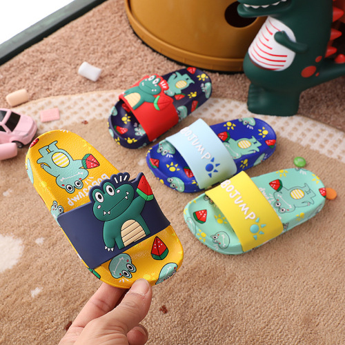 Children‘s Slippers Summer Boy Girl Baby Thick Bottom Cute Child Children‘s Shoes Home Home Slippers