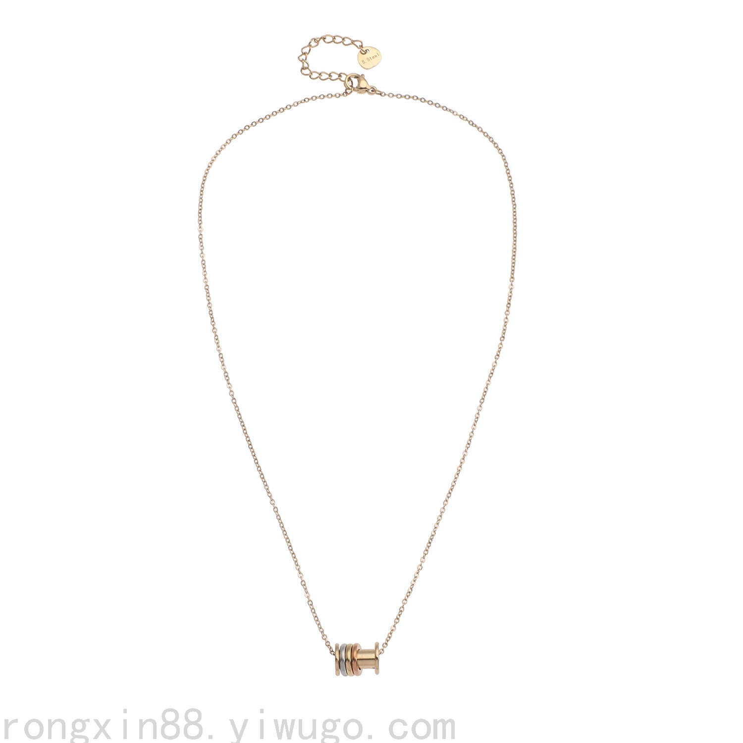 2021新款 不锈钢项链 吊坠 锁骨链