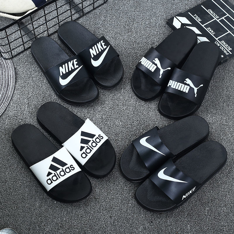 nike slippers couple