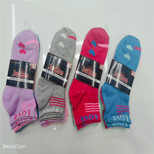 foreign trade boat socks spring and summer new women‘s ankle socks polyester yarn women‘s socks cheap stall socks can be wholesale and customized