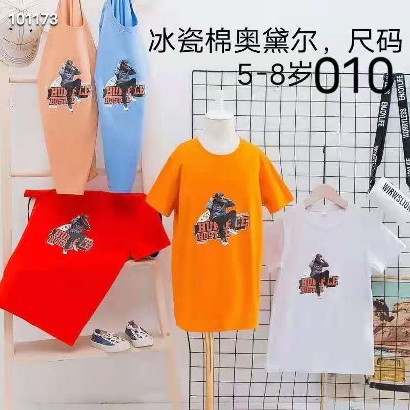 各色莫代尔短袖T恤女宽松韩版夏季半袖新款体恤洋气印花上衣