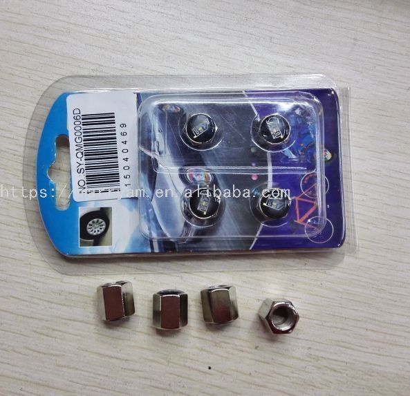 汽车轮胎气嘴盖 铝合金气嘴帽 气门嘴帽 防尘气门盖防漏气