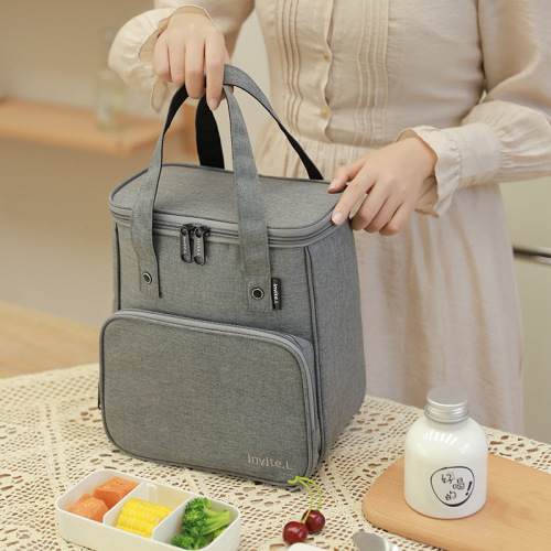 New Insulated Bag Lunch Bag Thick Aluminum Foil Lunch Box Bag Heat Insulation Lunch Package Lunch Box