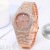 New popular star steel belt diamond men's watch luxury square calendar rhinestone surface quartz women's watch reloj