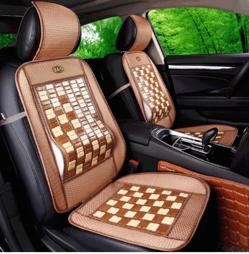 new carbonized bamboo sheet single seat car cushion summer cool mat cool bamboo sheet car cushion manufacturers supply