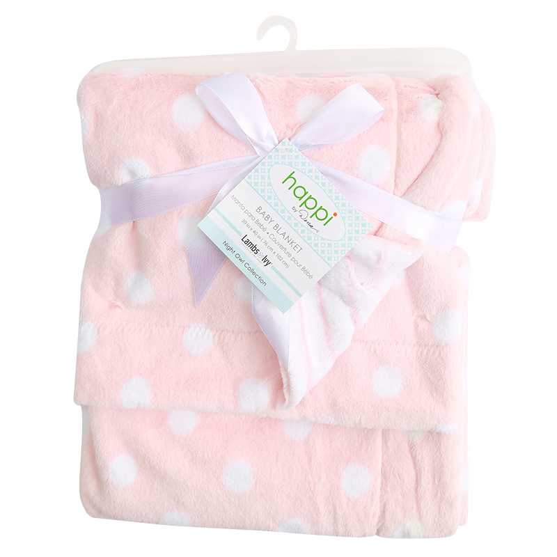 婴儿毛毯外贸定制新生儿棉柔软抱被幼儿园午睡盖毯批发详情1