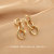 Earrings Women's Korean-Style Graceful Online Influencer Hot-Sale Earrings Sterling Silver 2021 New Trendy Pearl Earrings Design Earrings