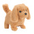 Electric Plush Toy Simulation Can Walk and Twist Butt Music Dog Electric Toy Stall Supply Plush Toy Wholesale