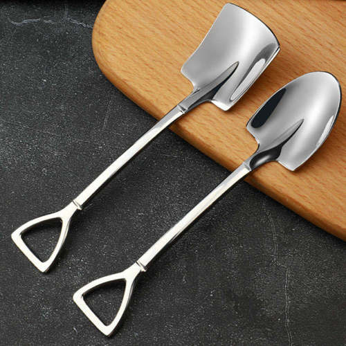 304 stainless steel shovel spoon vintage internet celebrity tableware watermelon ice cream honey gift creative personalized creative spoon