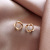 925 Sterling Silver Needle High-Grade Earrings for Women 2020 New Pierced-Ear-Caring Ear Studs Circle Elegant to Make round Face Thin-Looked Earrings