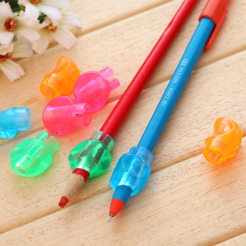 Creative Stationery Children‘s Correction Grip Soft Glue Pencil Grip Primary School Prize School Supplies Pen Holder Wholesale