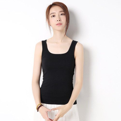 Xinxuan Spring and Summer New I-Shaped Vest Women‘s Summer Slim Fit All-Matching Base Small Vest Women‘s Solid Color Women‘s Camisole